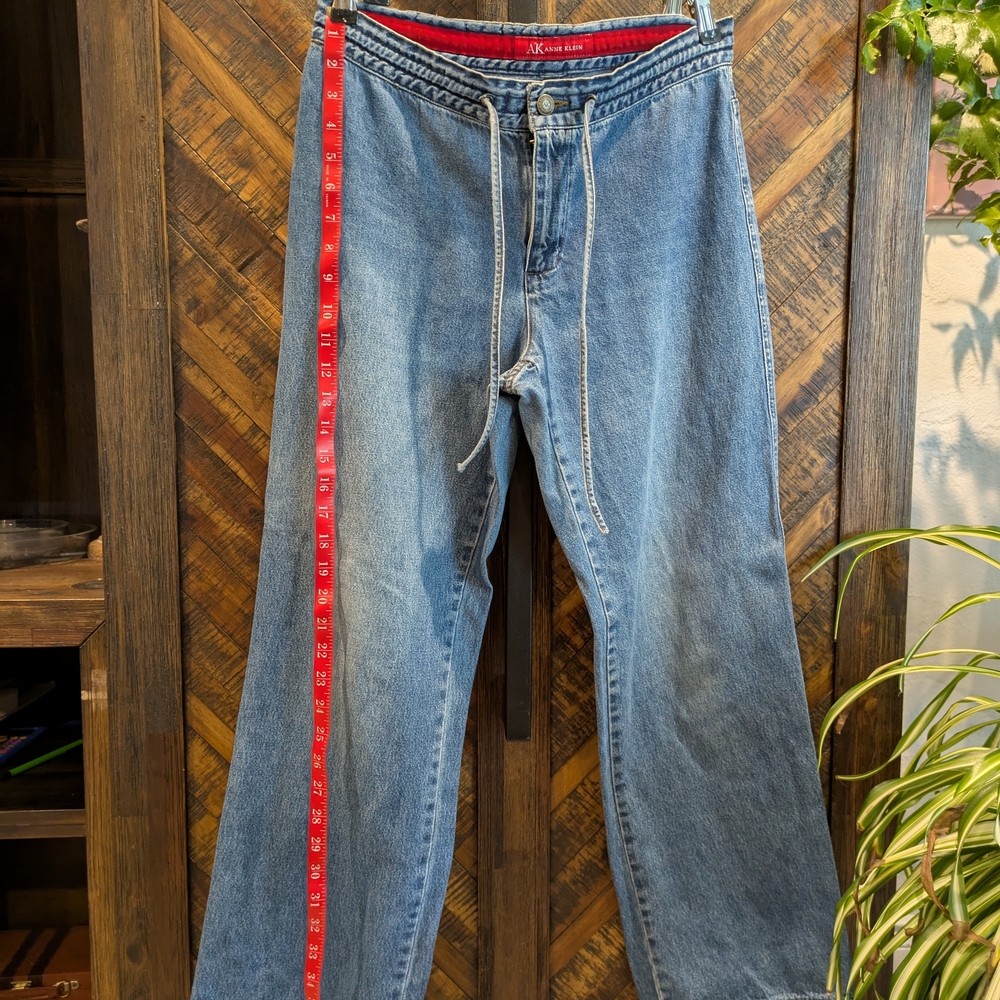 Anne Klein Light Blue Flare Jeans